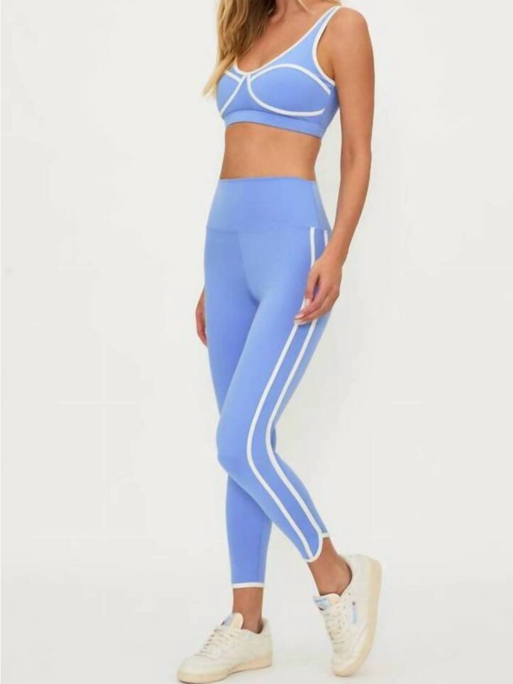 Beach Riot Nella High Rise Leggings Alps Blue Small NWOT